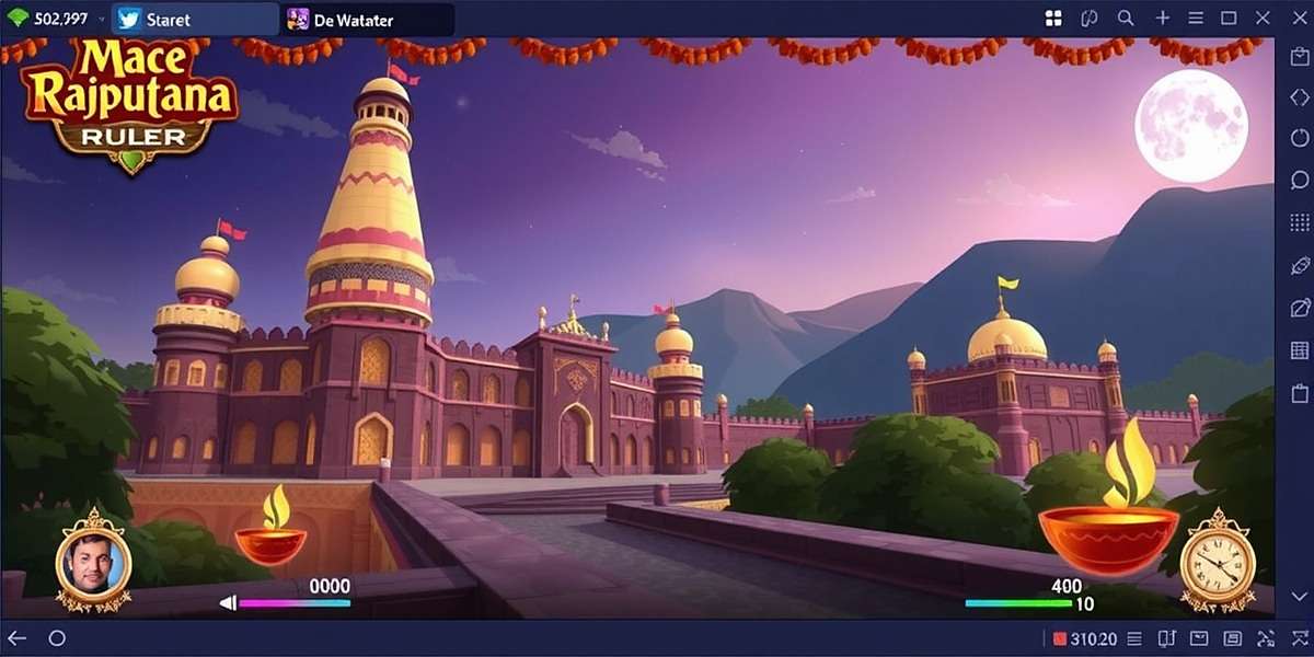 Mace Rajputana Ruler Diwali event showing decorated forts and special in-game items